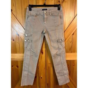 White House Black Market Jeans Embellished Slim Leg Size 4R (4612)